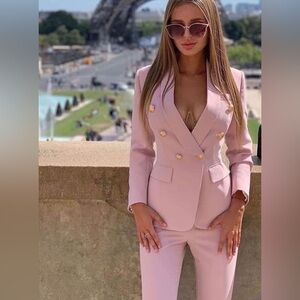 NWT | Elegant Pink Perlina’s Women's Suit | M